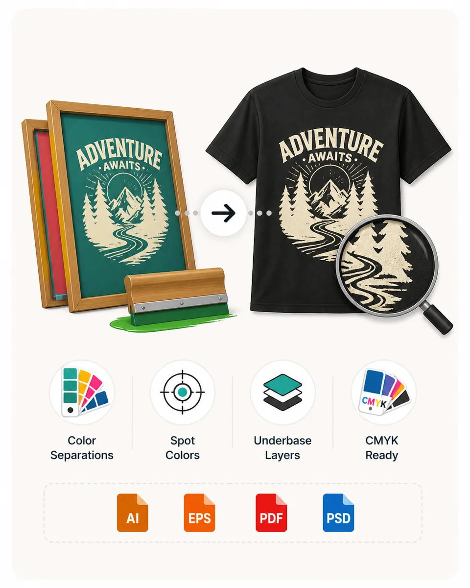 Screen Print Ready Files
